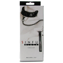 Charger l'image dans la galerie, Sinful Collar Black