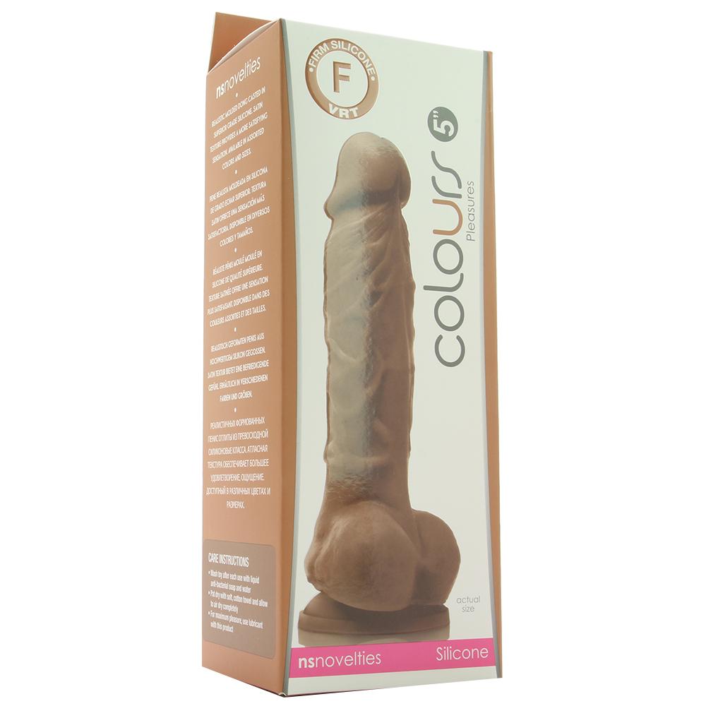 Colours Pleasures 5" Firm Silicone Dildo
