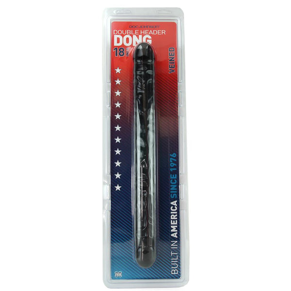 Veined Double Header 18 Inch Dildo