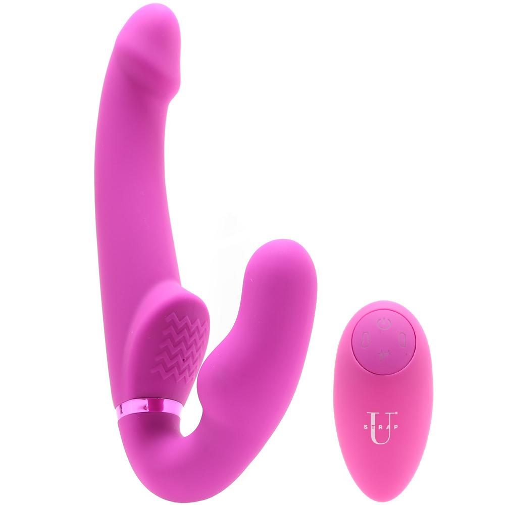Evoke Vibrating Inflatable Strapless Strap-On