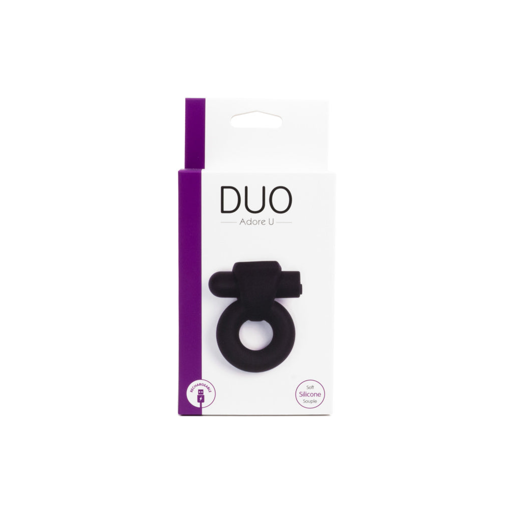 DUO - Anneau vibrant soyeux