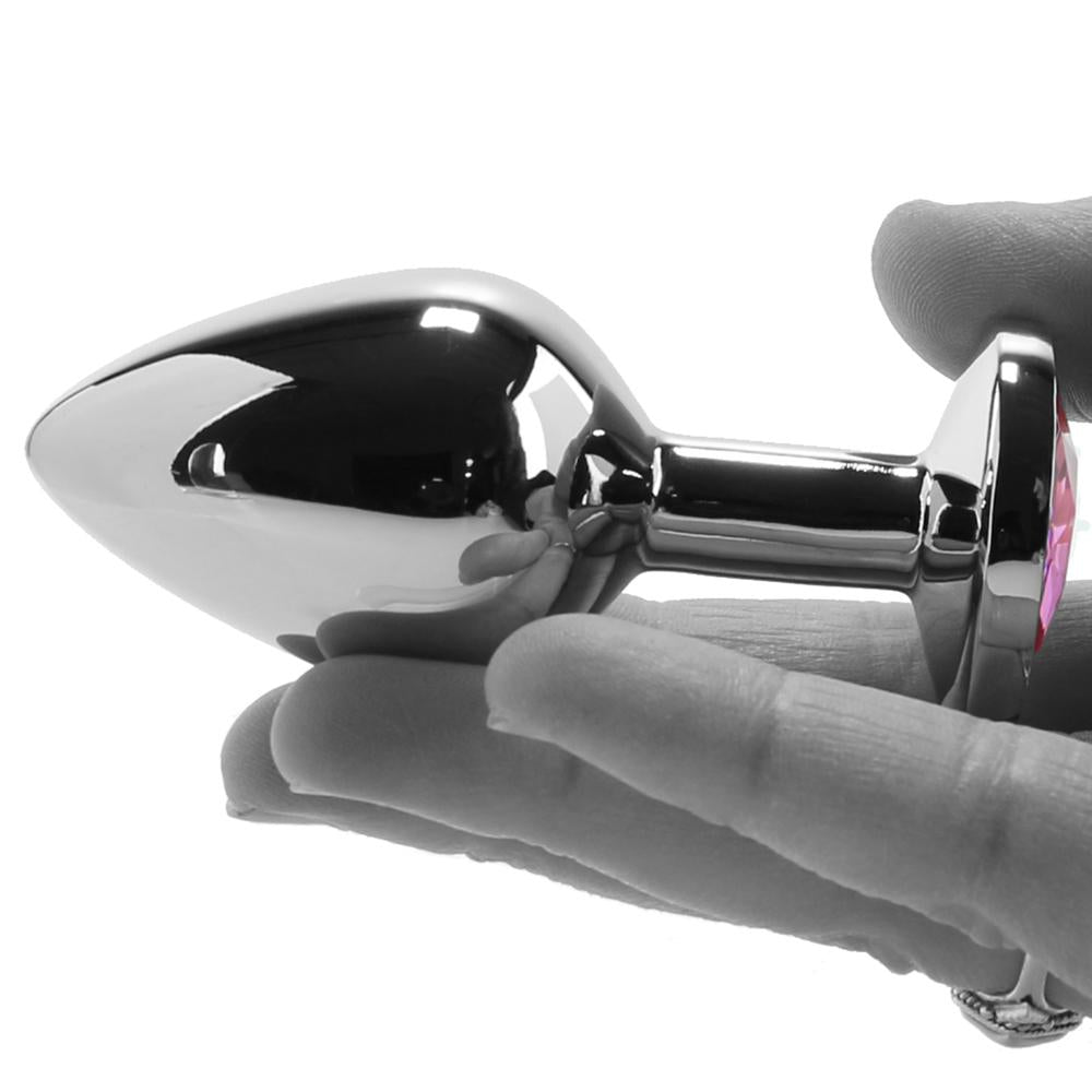 Pink Gem Medium Anal Plug