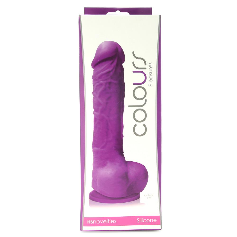 Colours Pleasures 5" Firm Silicone Dildo