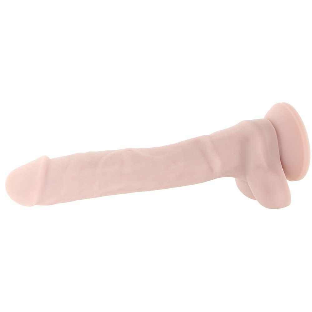 Real Supple Silicone Poseable 10.5" Dildo