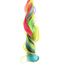 Charger l'image dans la galerie, Rainbow Unicorn Tail Anal Plug