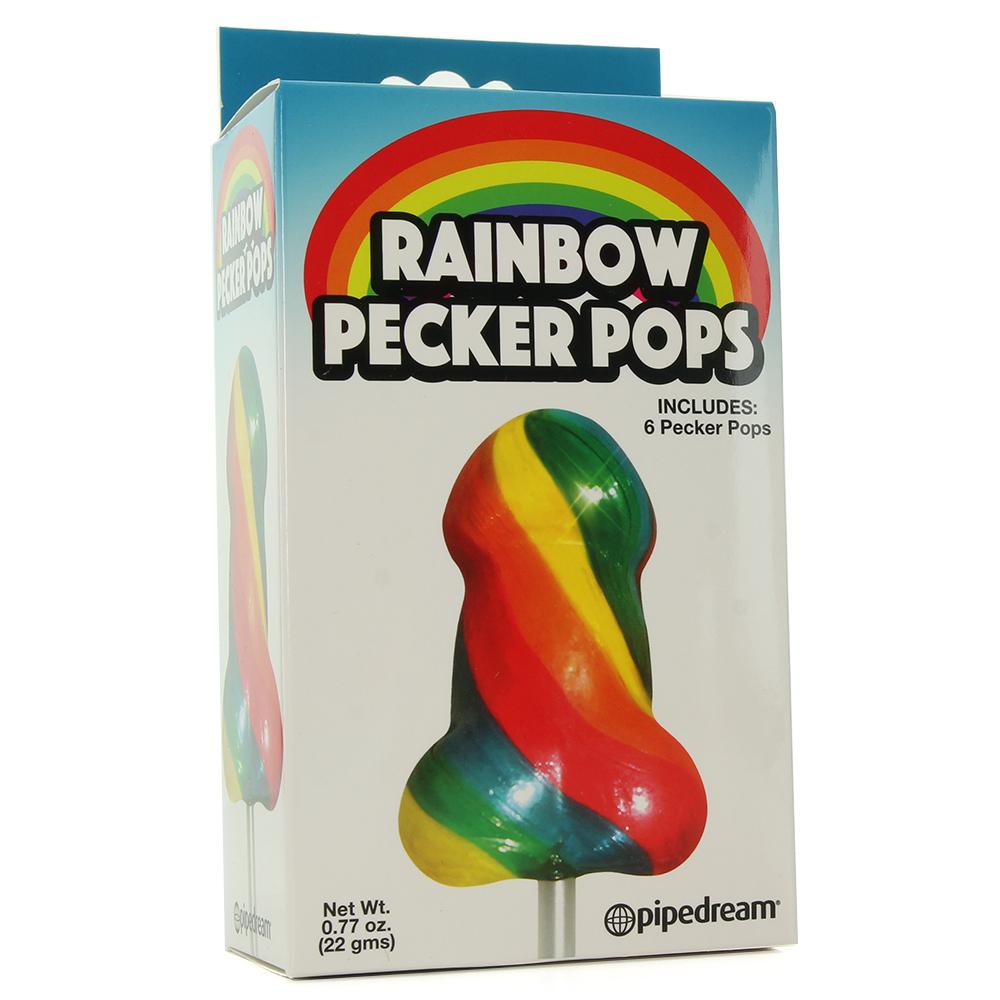 Rainbow Pecker Pops