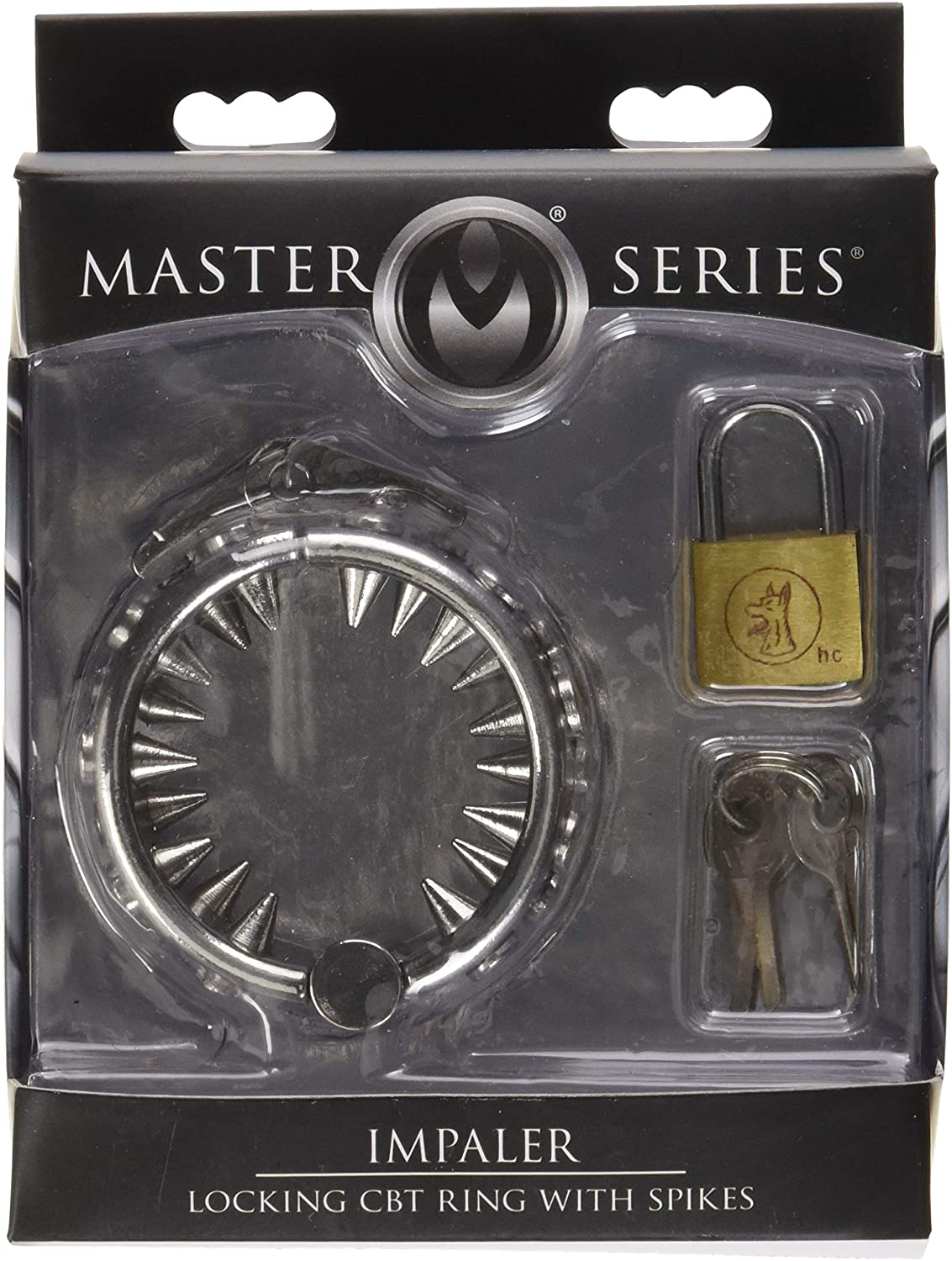 Master Series Impaler Locking CBT Ring with Spikes