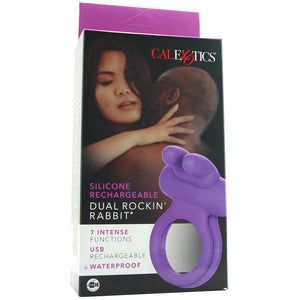 Dual Rockin' Rabbit Vibrating Cock Ring