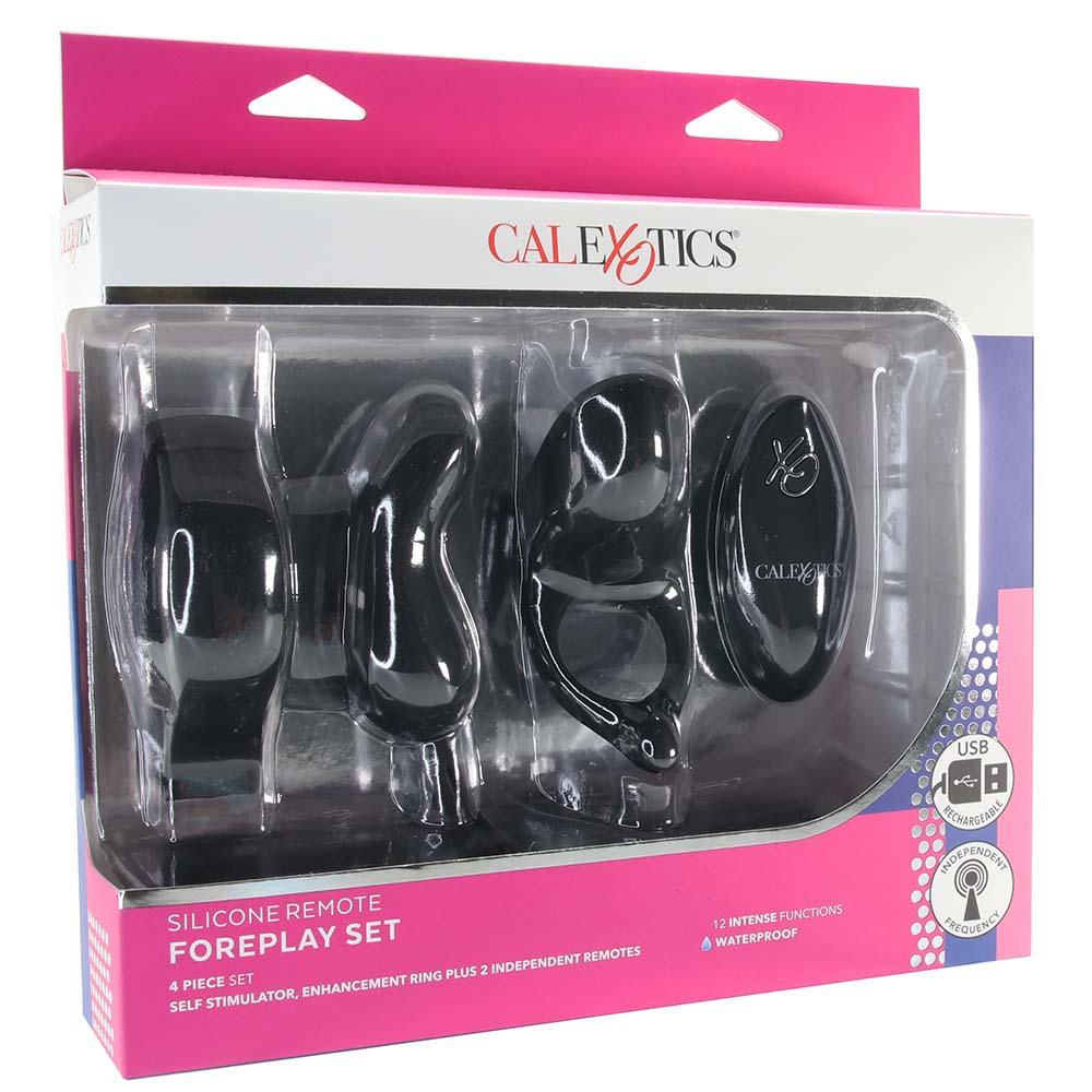 Silicone Remote Foreplay Set