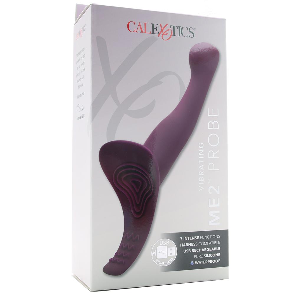 ME2 Vibrating Silicone Strap-On Ready Probe