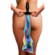 Charger l&#39;image dans la galerie, Rainbow Pony Tail Anal Plug
