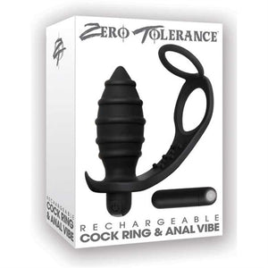 Rechargeable Cock Ring & Anal Vibe