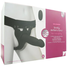 Charger l&#39;image dans la galerie, be naughty Vibrating Hollow 4 Piece Strap-On Set
