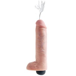 10" Squirting Cock with Balls