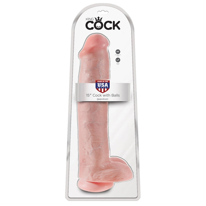 15" Cock with Balls