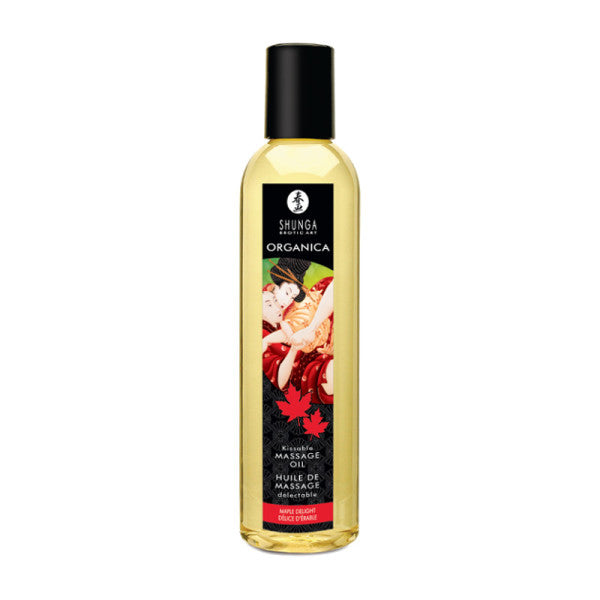 Shunga Organica - Huile de massage Délice d'Érable