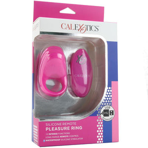 Silicone Remote Pleasure Vibrating Cock Ring