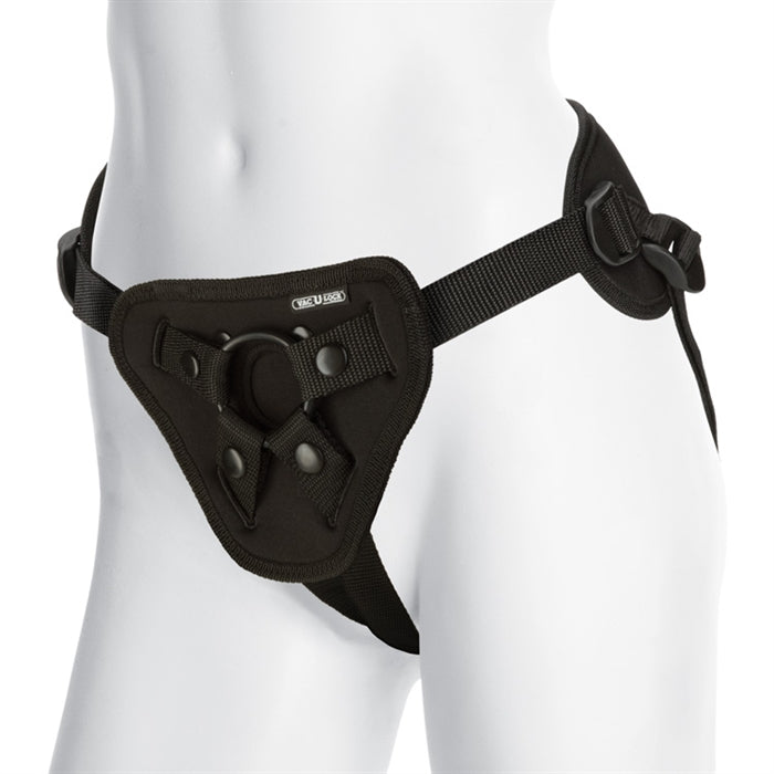 Supreme Harness with Vibrating Plug and Wireless Remote