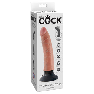 7" Vibrating Cock