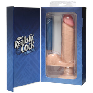 Dual Density UltraSkyn Vibrating 8" Cock
