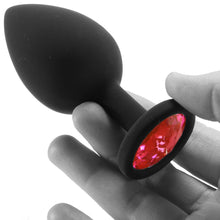 Charger l&#39;image dans la galerie, Booty Bling ~ Large Jeweled Wearable Silicone Plug
