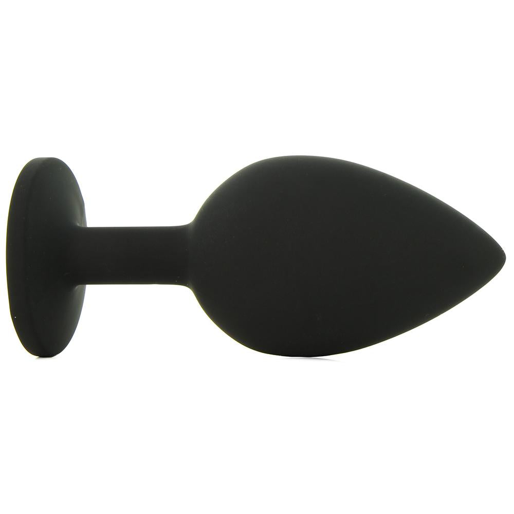 Booty Bling ~ Large Jeweled Wearable Silicone Plug