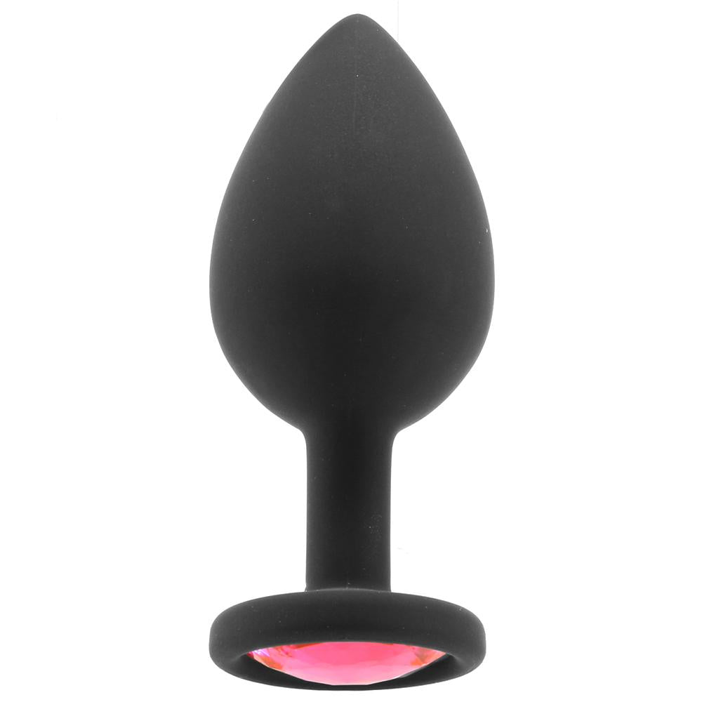 Booty Bling ~ Large Jeweled Wearable Silicone Plug