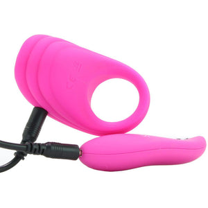 Silicone Remote Pleasure Vibrating Cock Ring