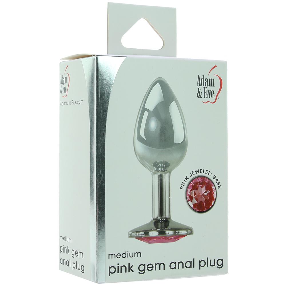 Pink Gem Medium Anal Plug