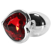 Charger l&#39;image dans la galerie, Red Heart Gem Anal Plug
