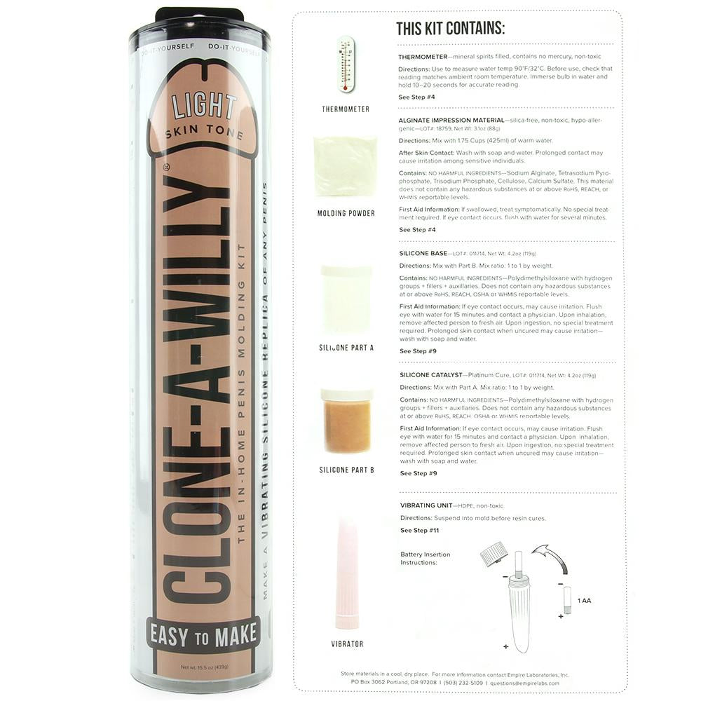 Clone-a-Willy Vibrator Kit