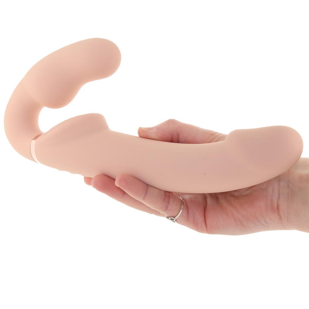Evoke Vibrating Inflatable Strapless Strap-On