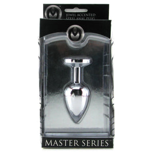 Master Series Lucent Steel Anal Plug