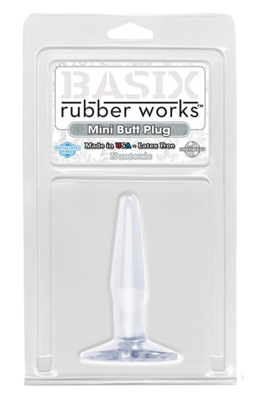 Basix Rubber Works - Mini Butt Plug