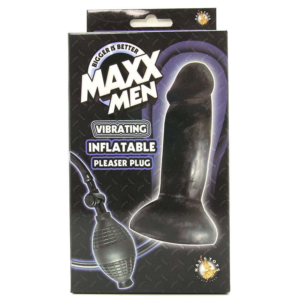 Maxx Men Vibrating Inflatable Pleaser Plug