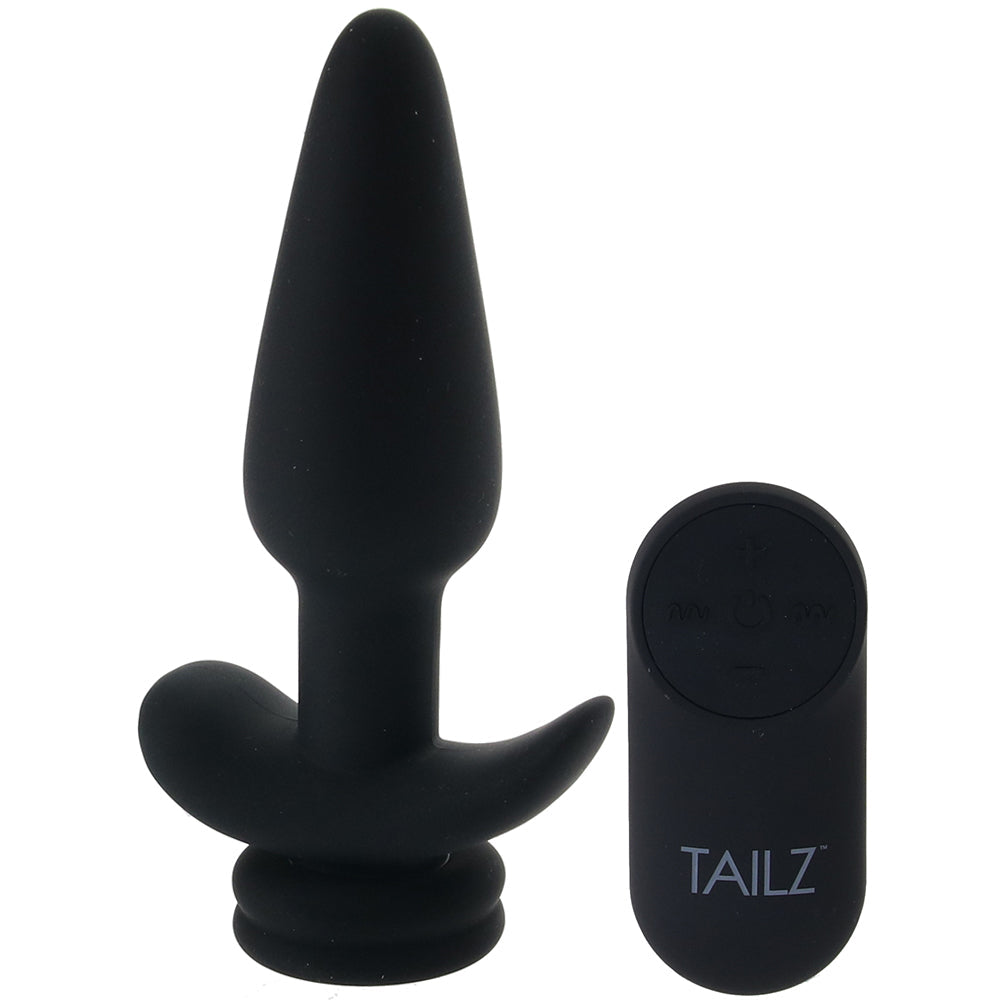 Tailz - Plug Snap-On Vibrante avec 3 Queues & télécommande